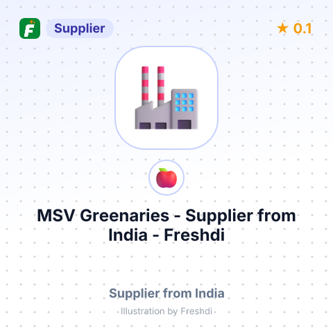 MSV Greenaries  – summary card, no photo uploaded yet