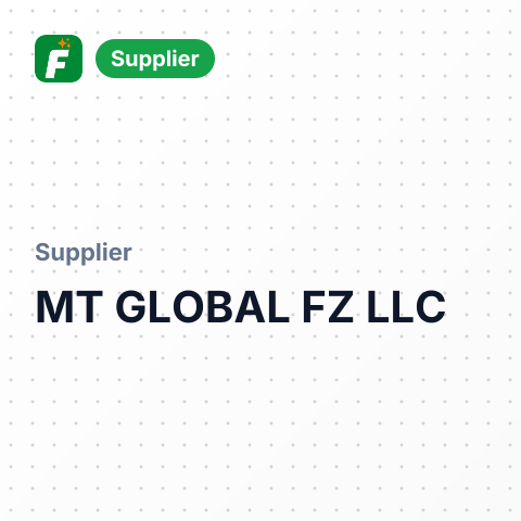 MT GLOBAL FZ LLC – summary card, no photo uploaded yet