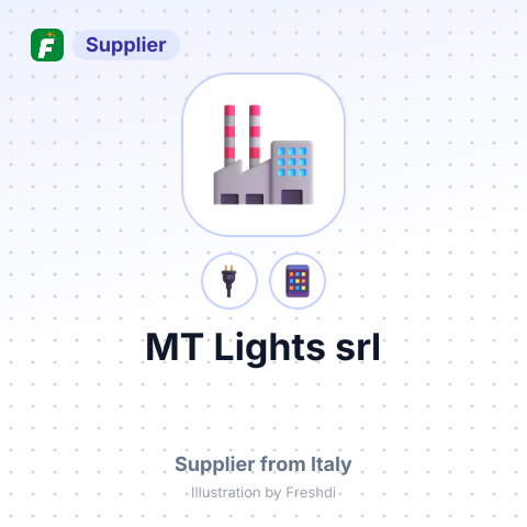 MT Lights srl – summary card, no photo uploaded yet