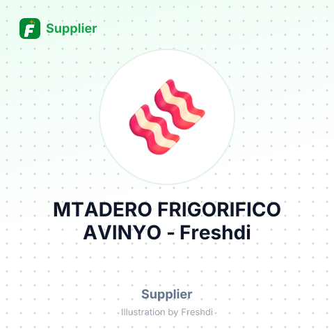 MTADERO FRIGORIFICO AVINYO – summary card, no photo uploaded yet