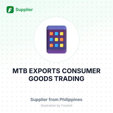 MTB EXPORTS CONSUMER GOODS TRADING – summary card, no photo uploaded yet