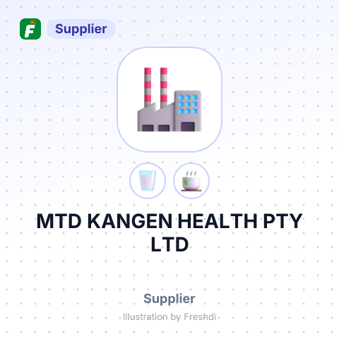 MTD KANGEN HEALTH PTY LTD – summary card, no photo uploaded yet