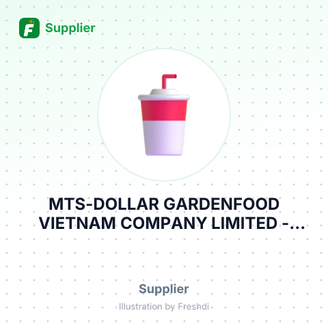 MTS-DOLLAR GARDENFOOD VIETNAM COMPANY LIMITED – summary card, no photo uploaded yet