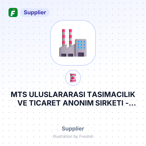 MTS ULUSLARARASI TASIMACILIK VE TICARET ANONIM SIRKETI – summary card, no photo uploaded yet