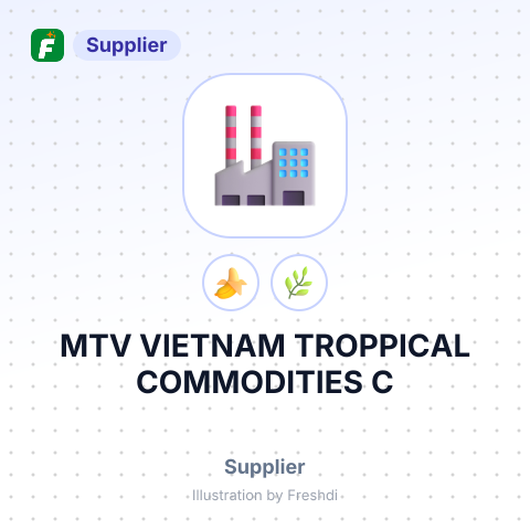 MTV VIETNAM TROPPICAL COMMODITIES C – summary card, no photo uploaded yet