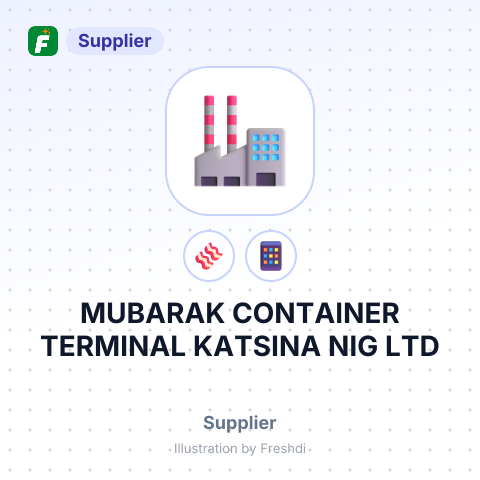 MUBARAK CONTAINER TERMINAL KATSINA NIG LTD – summary card, no photo uploaded yet