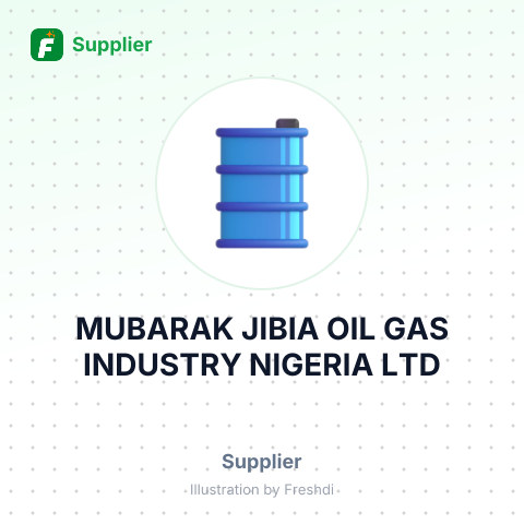 MUBARAK JIBIA OIL GAS INDUSTRY NIGERIA LTD – summary card, no photo uploaded yet