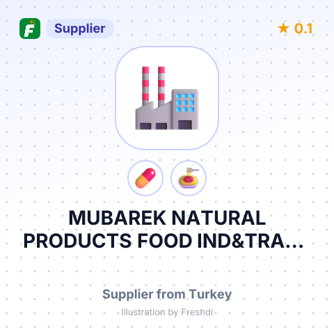 MUBAREK NATURAL PRODUCTS FOOD IND&TRADE LTD – summary card, no photo uploaded yet