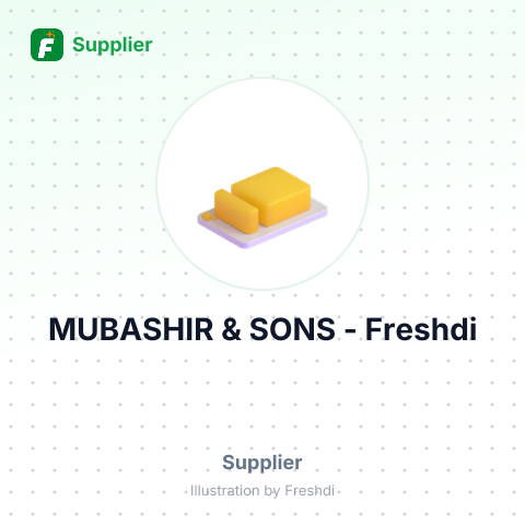 MUBASHIR & SONS – summary card, no photo uploaded yet