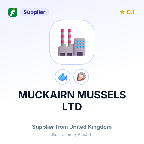 MUCKAIRN MUSSELS LTD – summary card, no photo uploaded yet