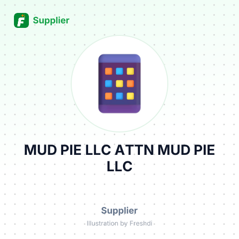 MUD PIE LLC ATTN MUD PIE LLC – summary card, no photo uploaded yet