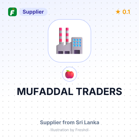 MUFADDAL TRADERS – summary card, no photo uploaded yet