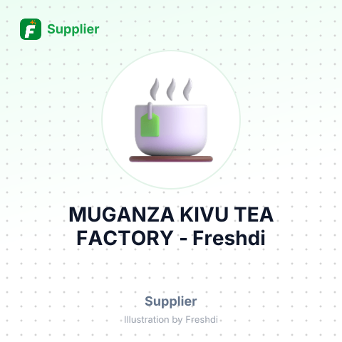 MUGANZA KIVU TEA FACTORY – summary card, no photo uploaded yet