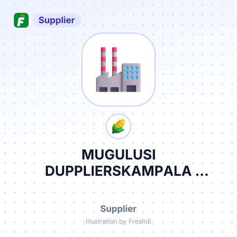 MUGULUSI DUPPLIERSKAMPALA UGANDA – summary card, no photo uploaded yet