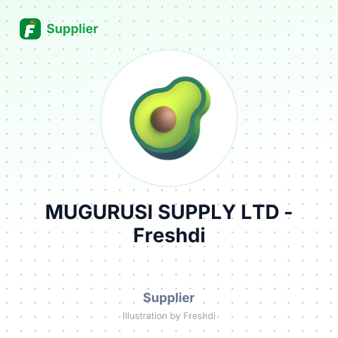 MUGURUSI SUPPLY LTD – summary card, no photo uploaded yet