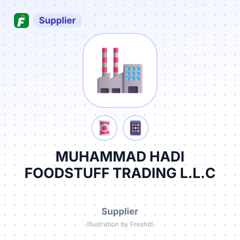 MUHAMMAD HADI FOODSTUFF TRADING L.L.C – summary card, no photo uploaded yet