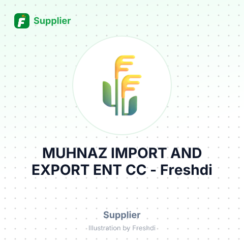 MUHNAZ IMPORT AND EXPORT ENT CC – summary card, no photo uploaded yet