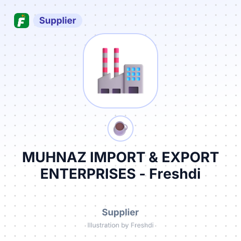 MUHNAZ IMPORT & EXPORT ENTERPRISES – summary card, no photo uploaded yet
