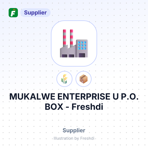 MUKALWE ENTERPRISE U P.O. BOX – summary card, no photo uploaded yet