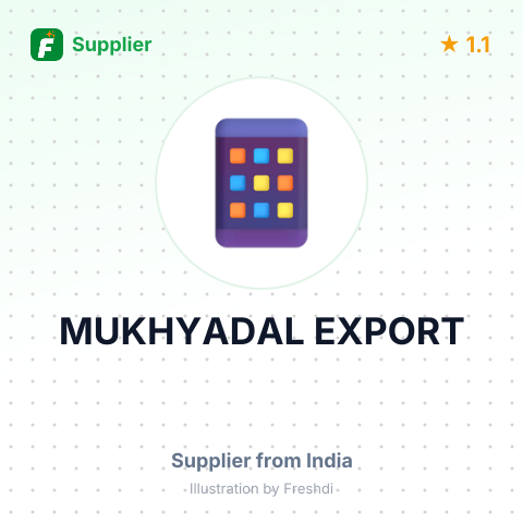 MUKHYADAL EXPORT – summary card, no photo uploaded yet