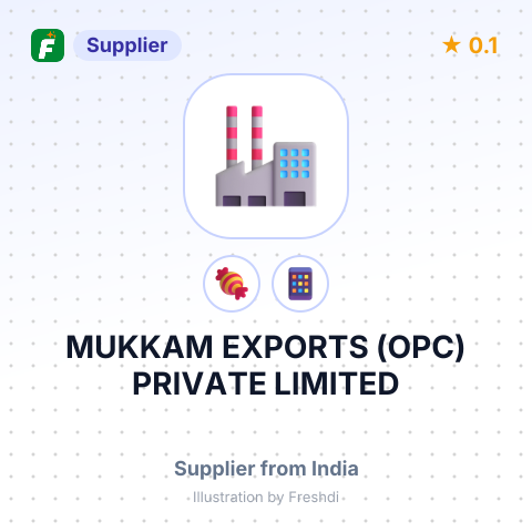 MUKKAM EXPORTS (OPC) PRIVATE LIMITED – summary card, no photo uploaded yet