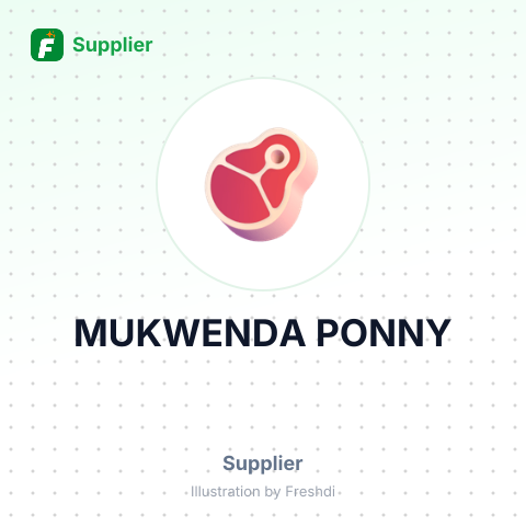 MUKWENDA PONNY – summary card, no photo uploaded yet