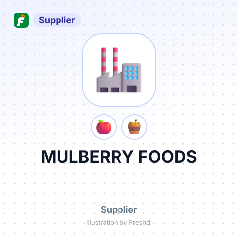 MULBERRY FOODS – summary card, no photo uploaded yet