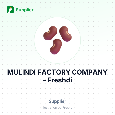 MULINDI FACTORY COMPANY – summary card, no photo uploaded yet