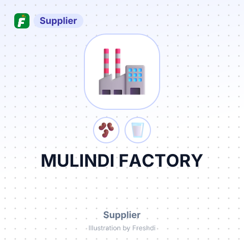 MULINDI FACTORY – summary card, no photo uploaded yet