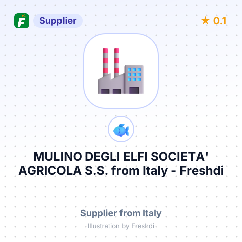 MULINO DEGLI ELFI SOCIETA' AGRICOLA S.S. – summary card, no photo uploaded yet