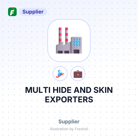 MULTI HIDE AND SKIN EXPORTERS – summary card, no photo uploaded yet