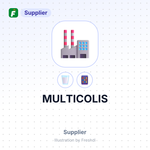 MULTICOLIS – summary card, no photo uploaded yet