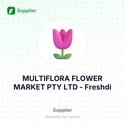 MULTIFLORA FLOWER MARKET PTY LTD – summary card, no photo uploaded yet