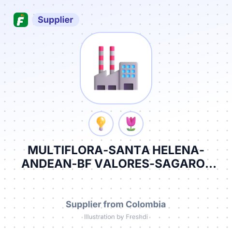 MULTIFLORA-SANTA HELENA-ANDEAN-BF VALORES-SAGARO-THE ELITE-GREEN GENIE-C. DEL NORTE-PLAZOLETA- BENCHMARK-LACAMPIÑA – summary card, no photo uploaded yet