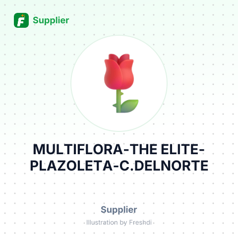 MULTIFLORA-THE ELITE-PLAZOLETA-C.DELNORTE – summary card, no photo uploaded yet