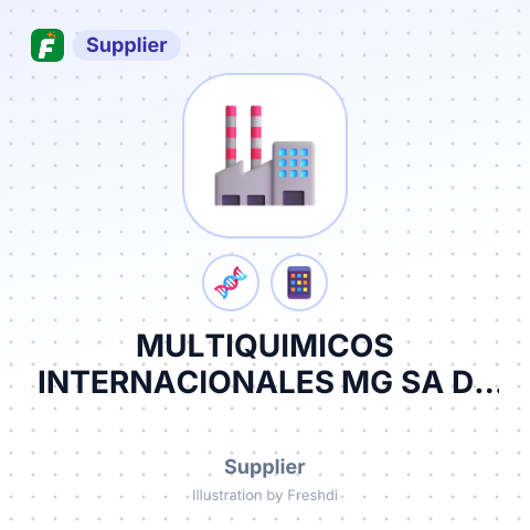 MULTIQUIMICOS INTERNACIONALES MG SA DE CV – summary card, no photo uploaded yet