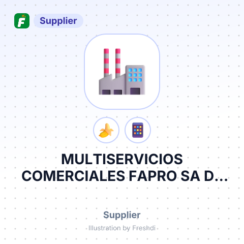 MULTISERVICIOS COMERCIALES FAPRO SA DE CV – summary card, no photo uploaded yet