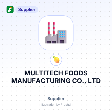 MULTITECH FOODS MANUFACTURING CO., LTD – summary card, no photo uploaded yet