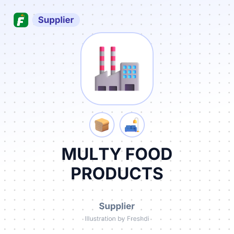MULTY FOOD PRODUCTS – summary card, no photo uploaded yet