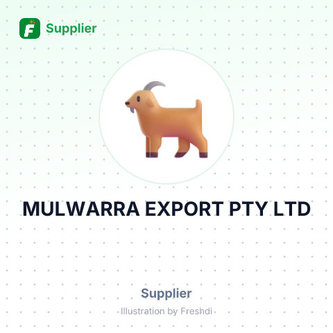 MULWARRA EXPORT PTY LTD – summary card, no photo uploaded yet
