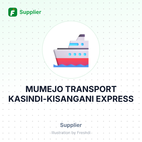 MUMEJO TRANSPORT KASINDI-KISANGANI EXPRESS – summary card, no photo uploaded yet
