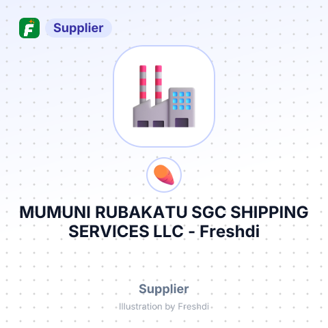 MUMUNI RUBAKATU SGC SHIPPING SERVICES LLC – summary card, no photo uploaded yet
