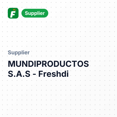 MUNDIPRODUCTOS S.A.S – summary card, no photo uploaded yet