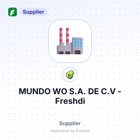 MUNDO WO S.A. DE C.V – summary card, no photo uploaded yet