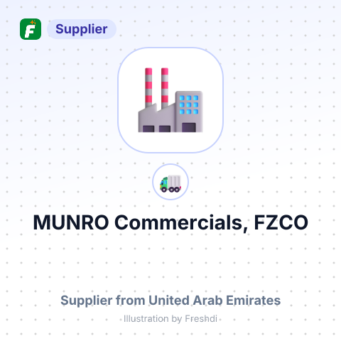 MUNRO Commercials, FZCO – summary card, no photo uploaded yet