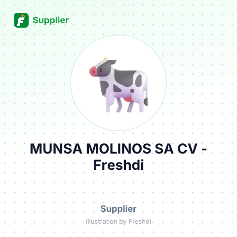 MUNSA MOLINOS SA CV – summary card, no photo uploaded yet