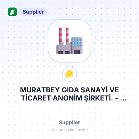 MURATBEY GIDA SANAYİ VE TİCARET ANONİM ŞİRKETİ. – summary card, no photo uploaded yet