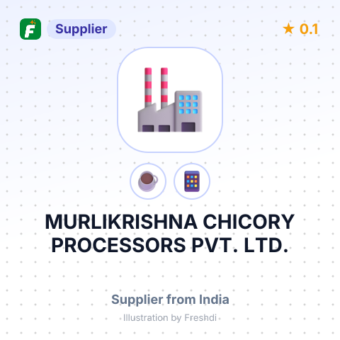 MURLIKRISHNA CHICORY PROCESSORS PVT. LTD. – summary card, no photo uploaded yet