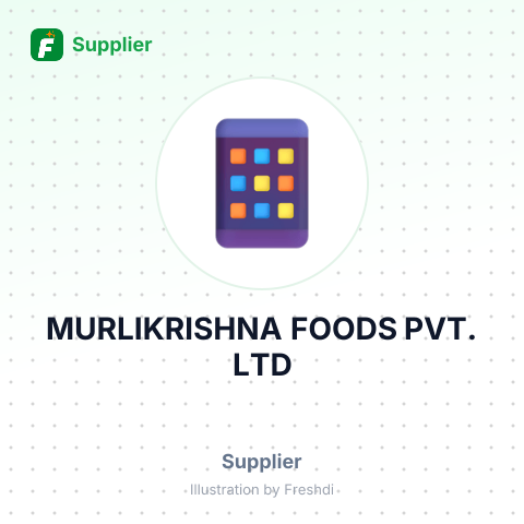 MURLIKRISHNA FOODS PVT. LTD – summary card, no photo uploaded yet