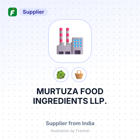 MURTUZA FOOD INGREDIENTS LLP. – summary card, no photo uploaded yet